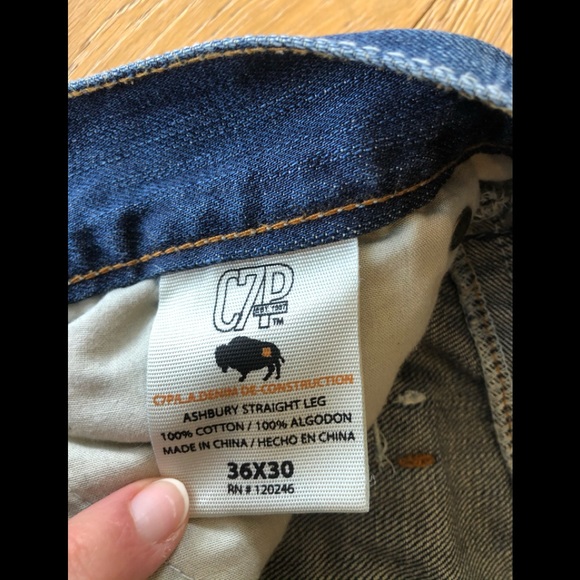 Chip & Pepper Ashbury Straight leg jeans 36x30 - Picture 3 of 6